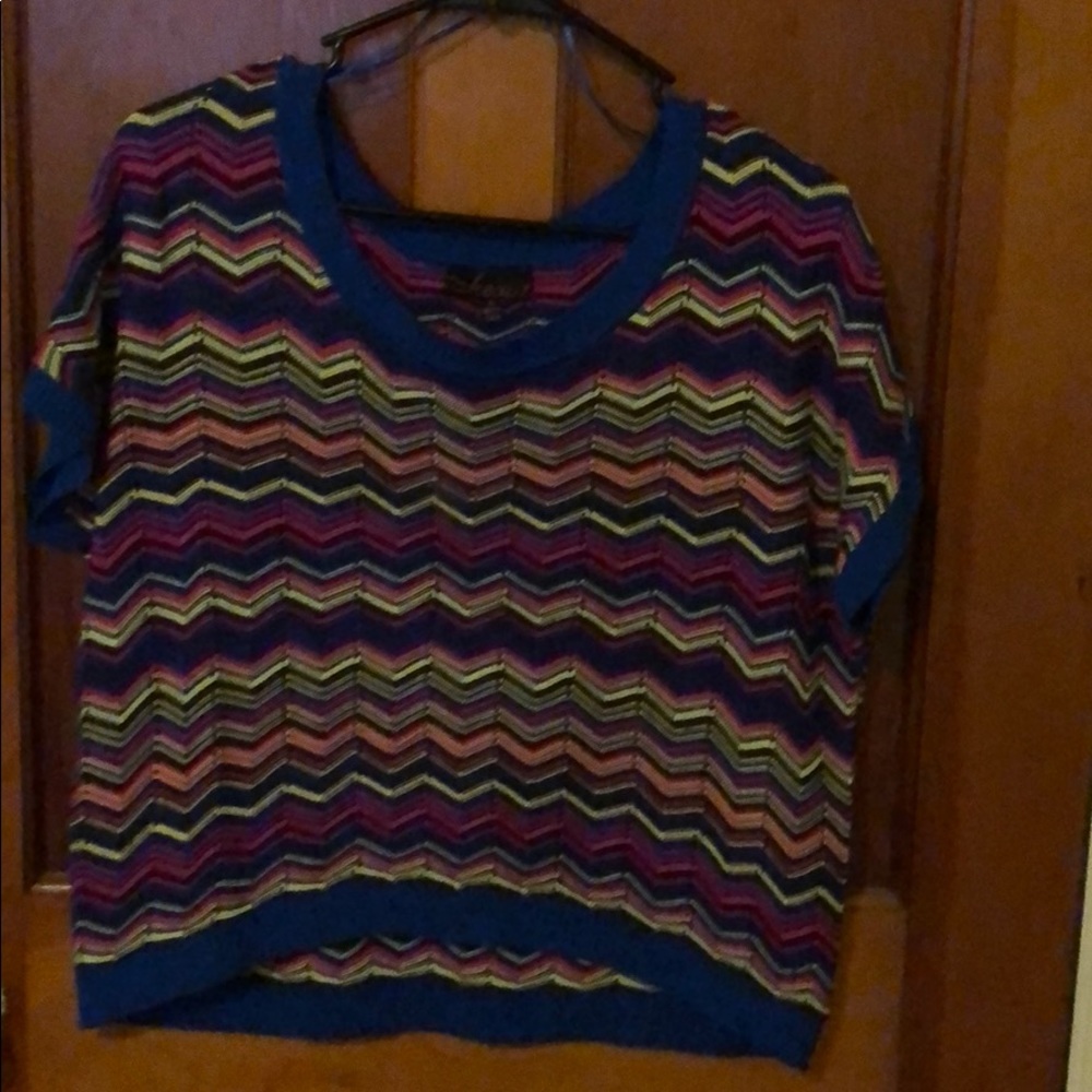 Crop sweater top